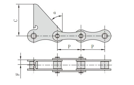 ZGS38 combine harvester chain and accessories