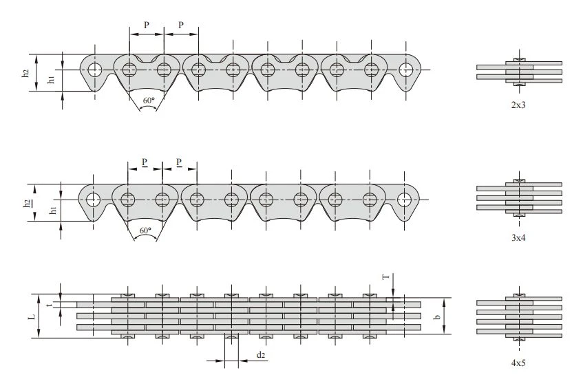 2 Engine silent chains