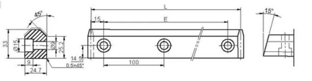 Guideway V bar 1